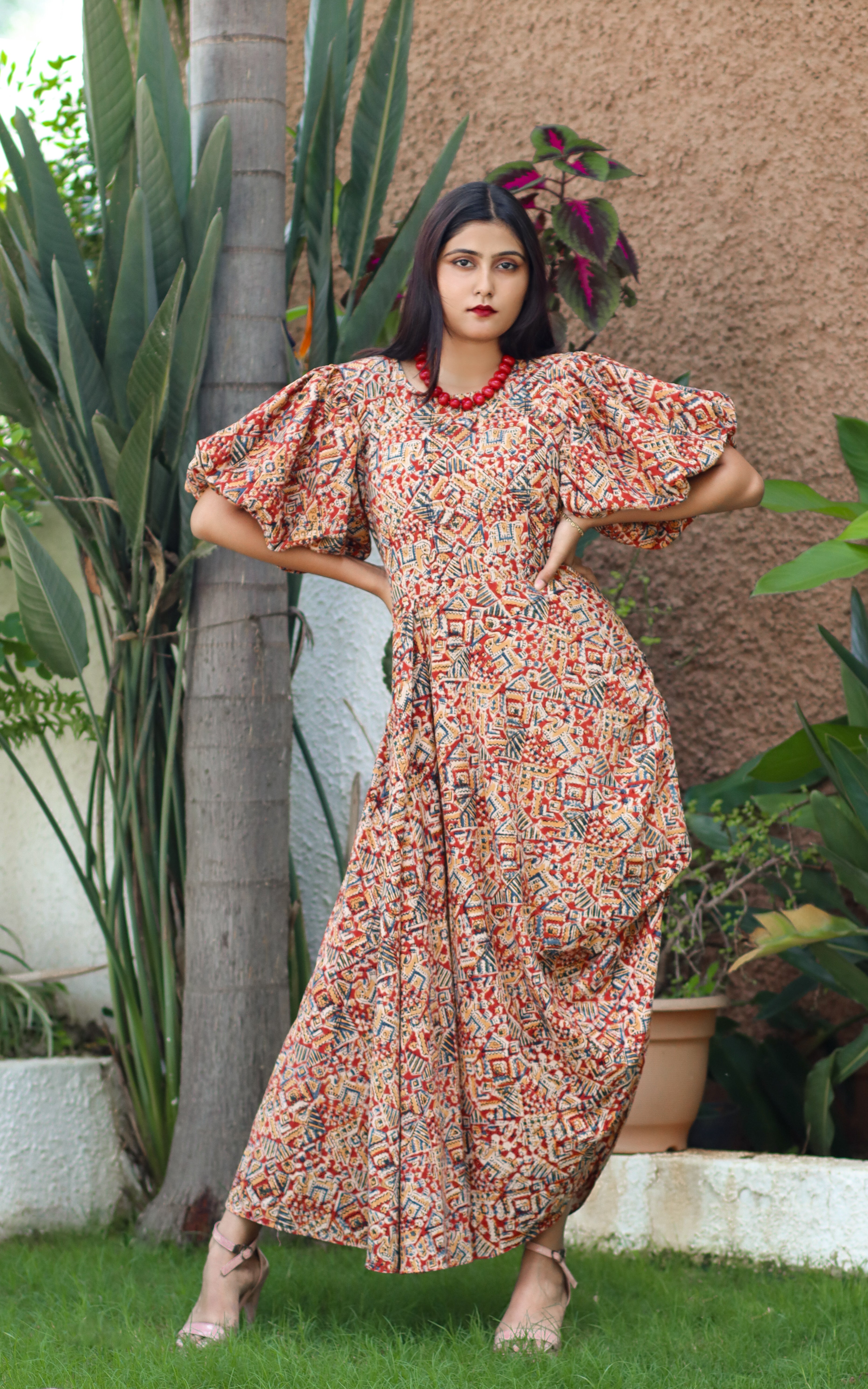 Kalamkari Dress - Main Image