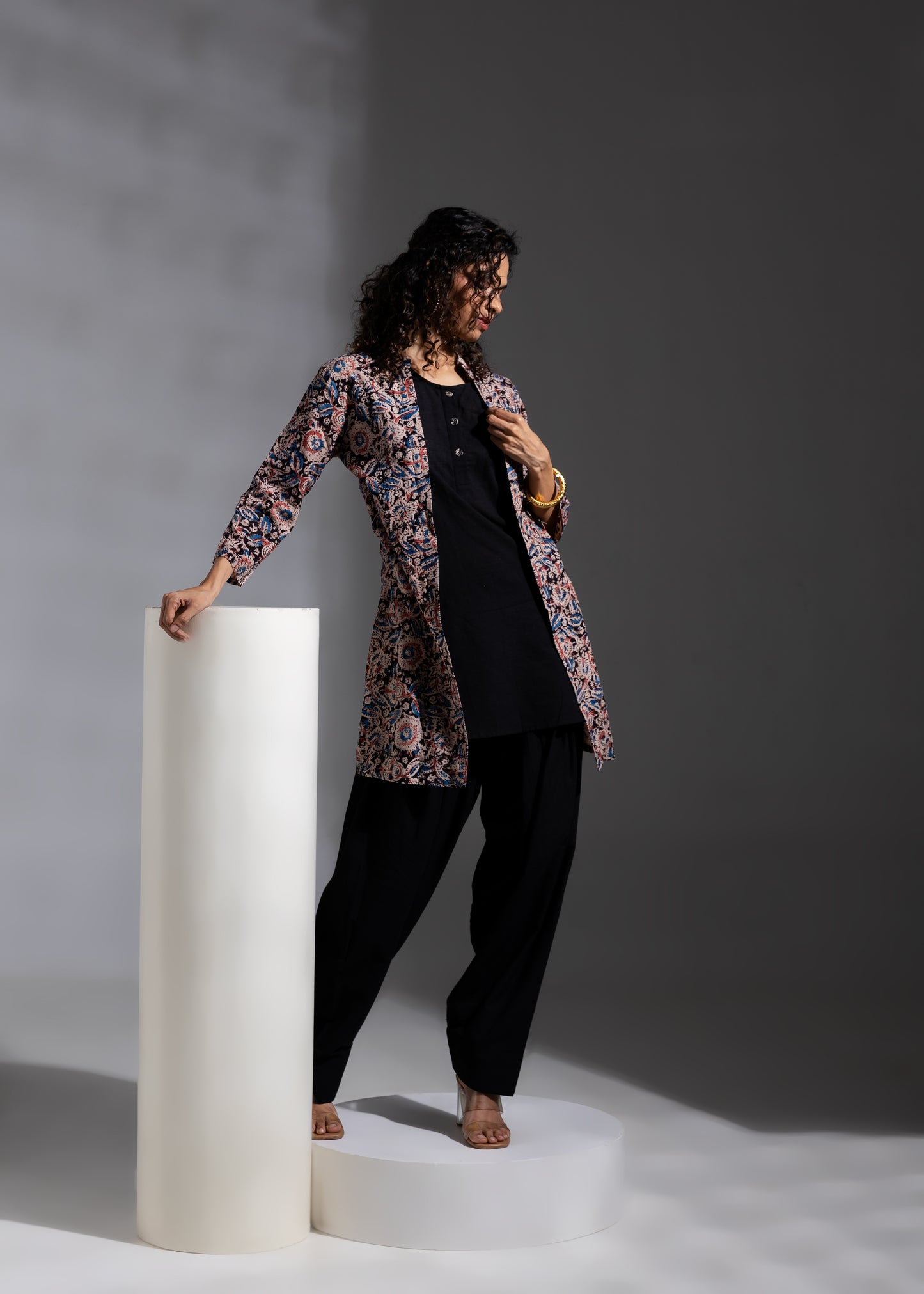 Farshi Kalam - Jacket Kurta Set