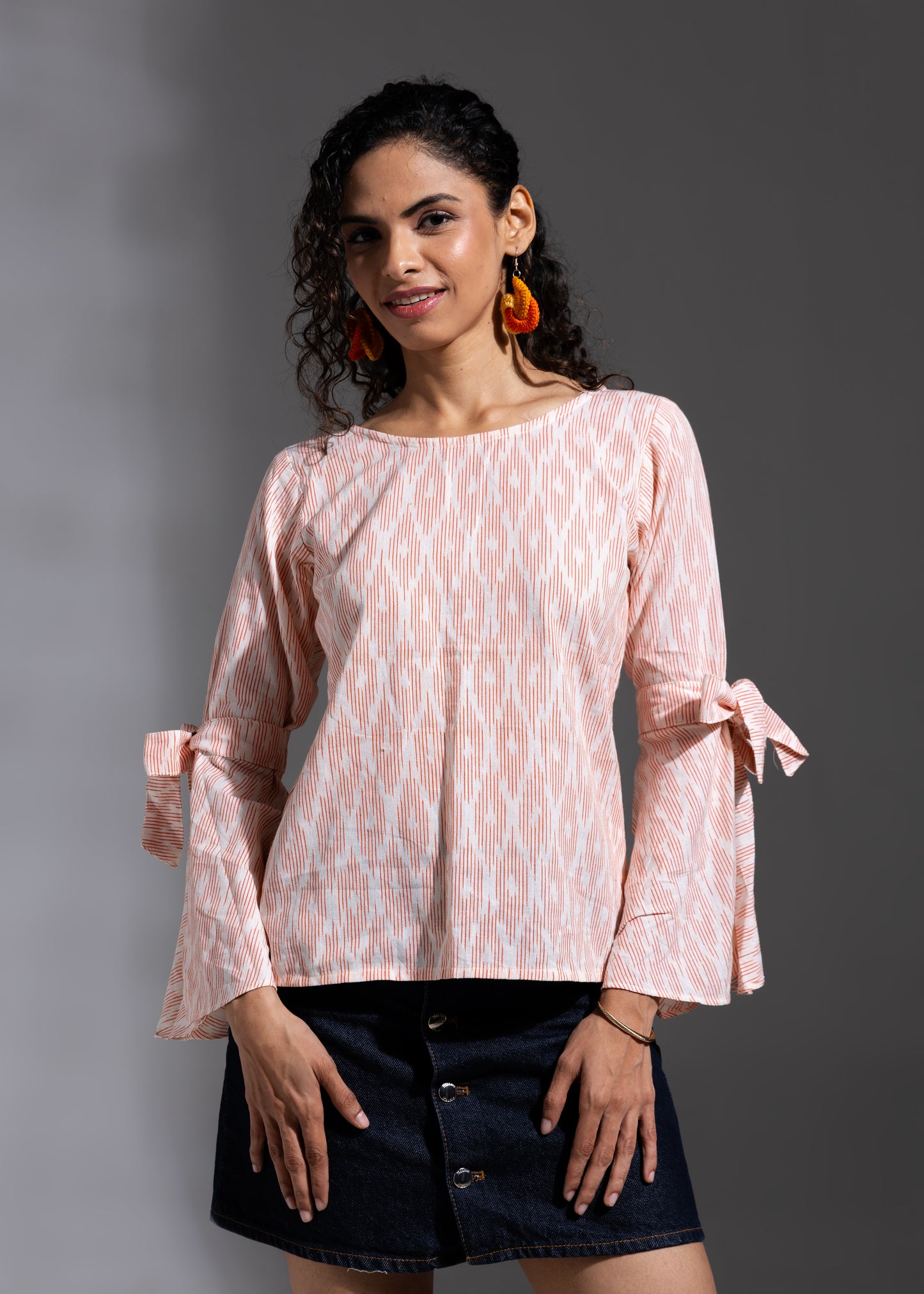 Cotton Candy Ikat Top