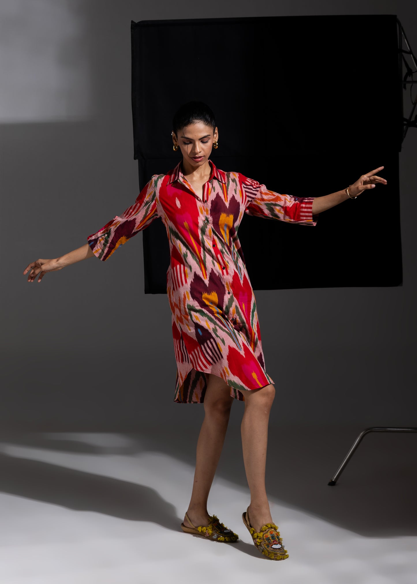 Rangrez - Shirt Dress