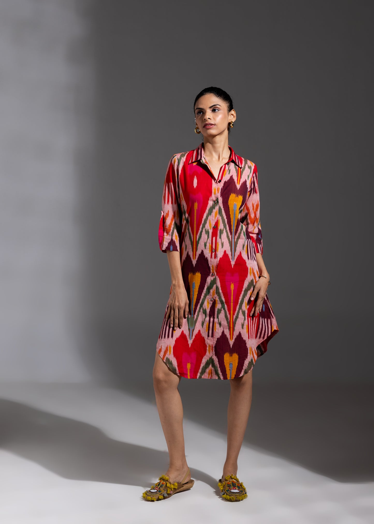 Rangrez - Shirt Dress