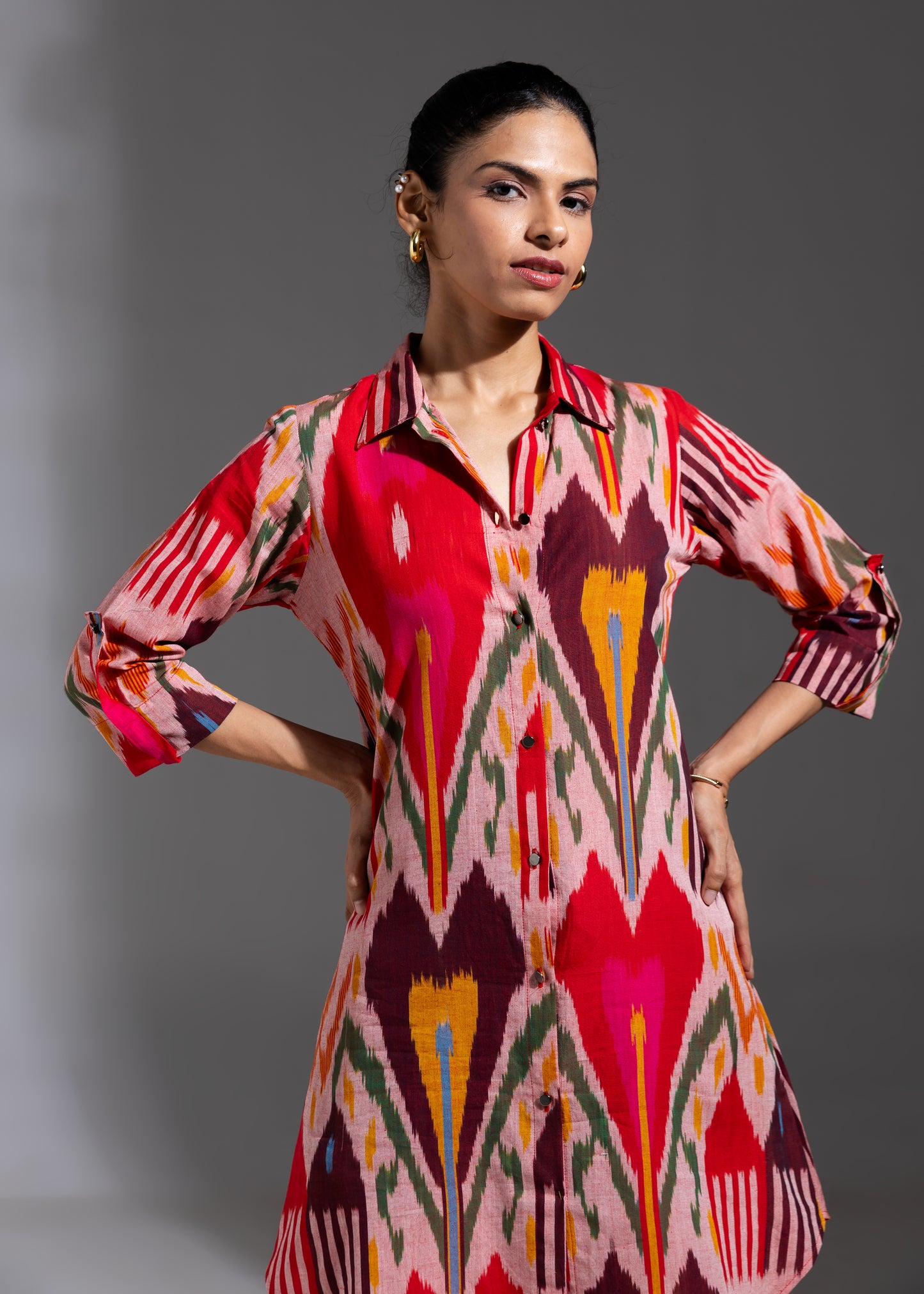 Rangrez - Shirt Dress