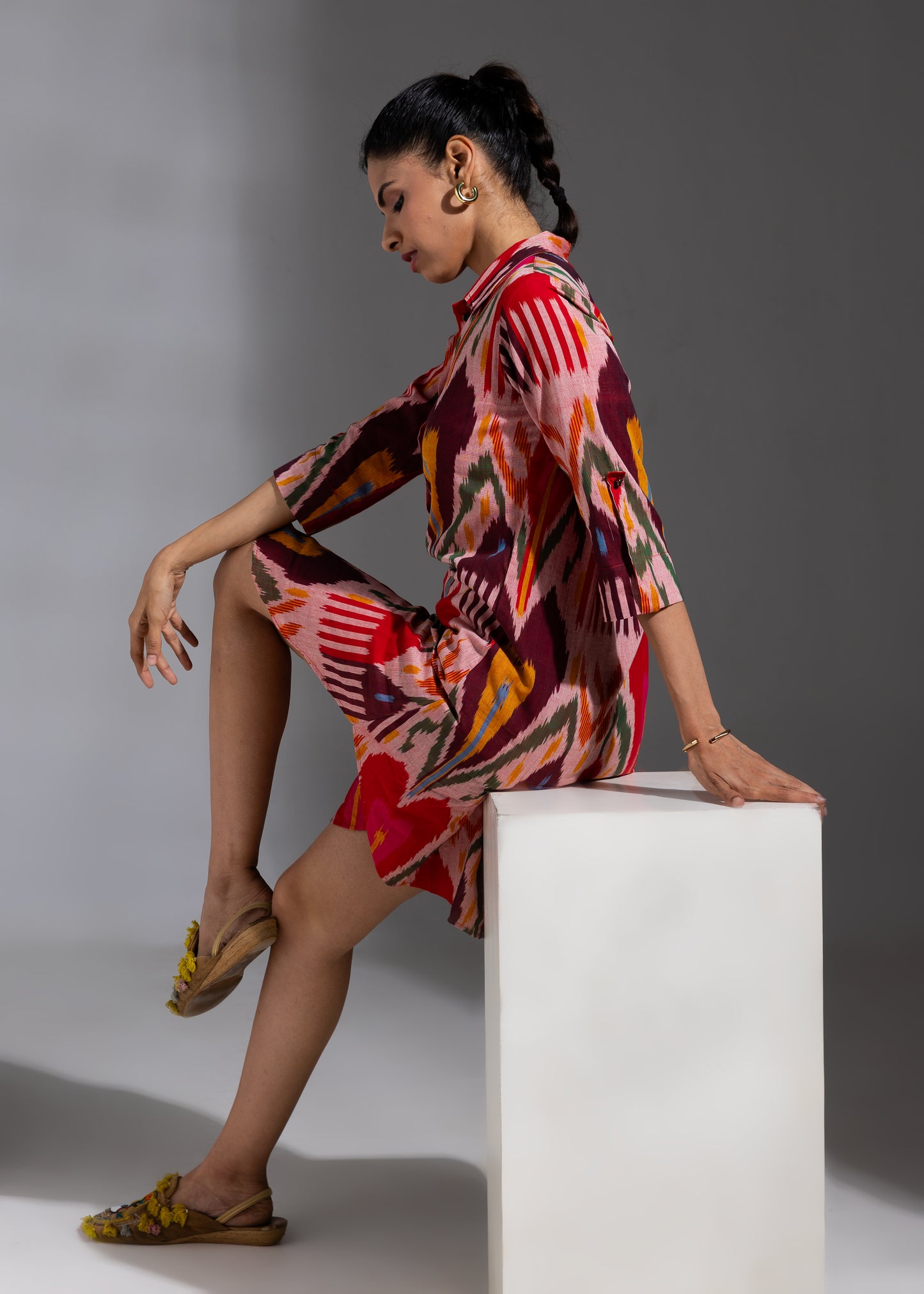 Rangrez - Shirt Dress